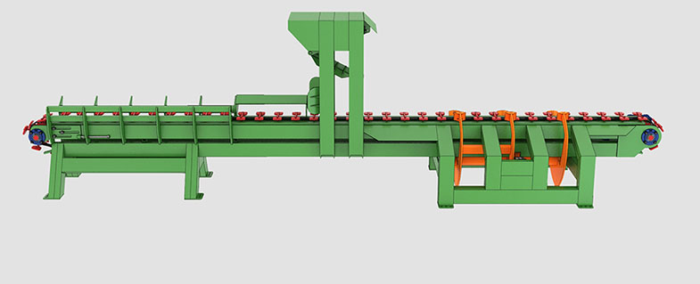 Stół Łańcuchowy Z Zrzutem Kłody
